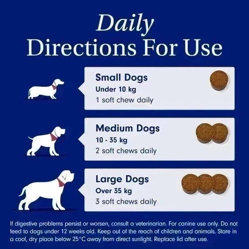 NEW PetlabCo Probiotic Dog Chews Gut Health Support Treats Stop Itchy Skin&Yeast