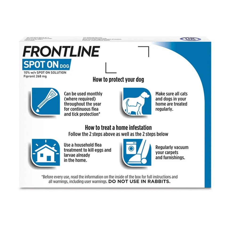 FRONTLINE SPOT-ON Flea & Tick Treatment for Large Dogs (20kg-40kg)